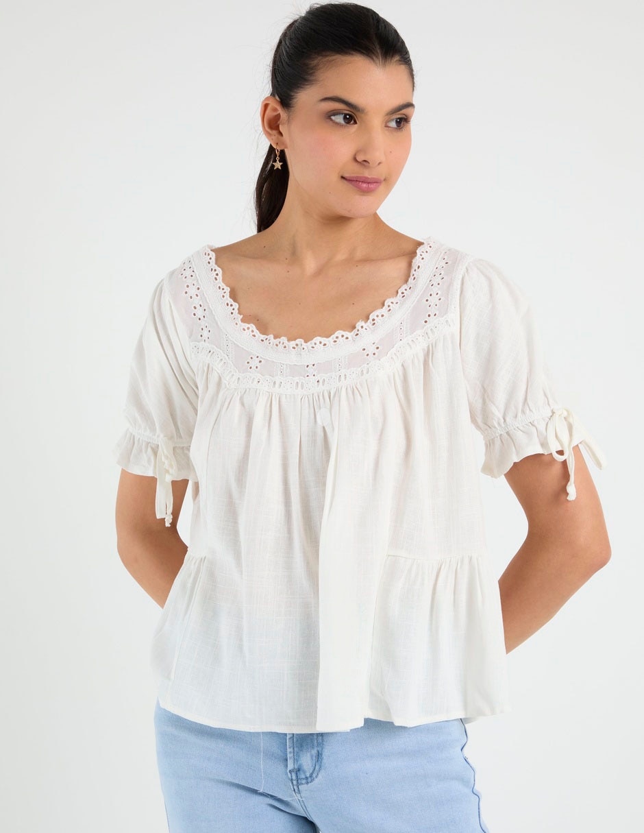 Blusa Pacsun manga corta para mujer