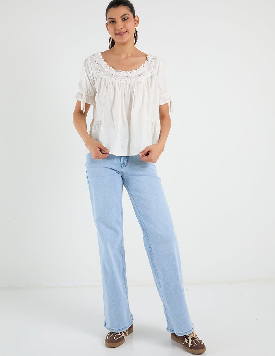 Blusa Pacsun manga corta para mujer