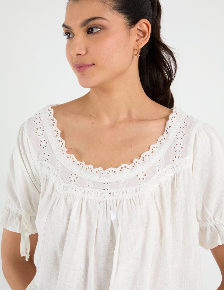 Blusa Pacsun manga corta para mujer