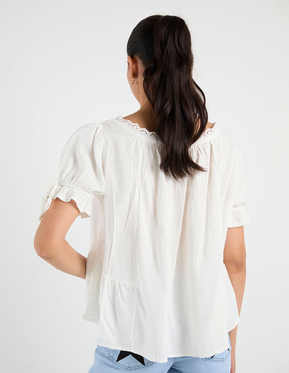 Blusa Pacsun manga corta para mujer