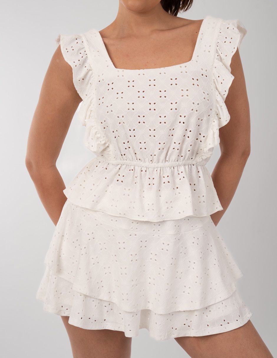 Blusa manga corta para mujer 1