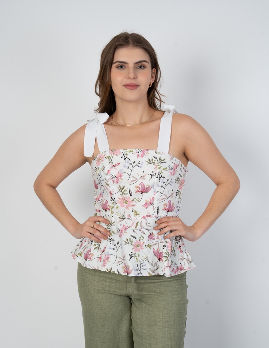 Blusa de tirantes para mujer 1