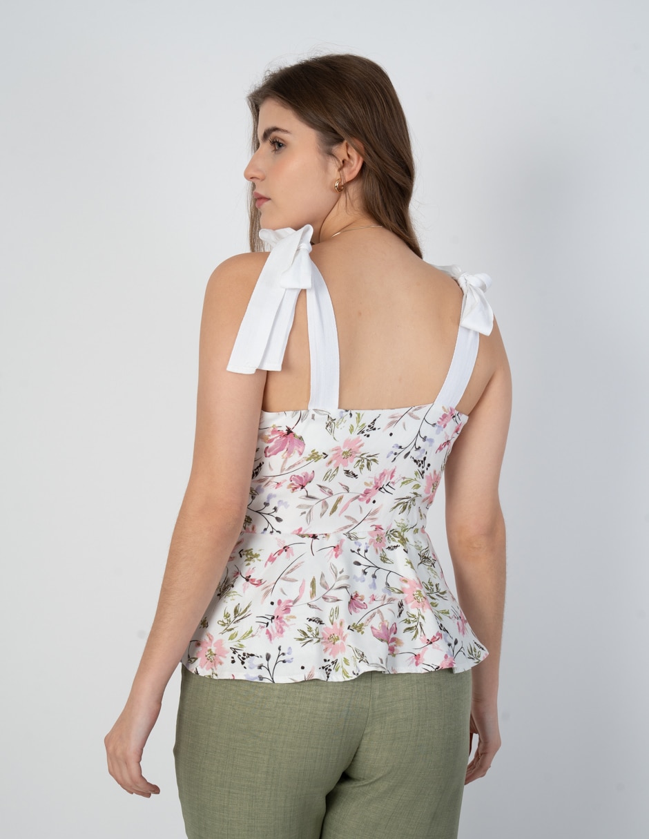 Blusa de tirantes para mujer 5