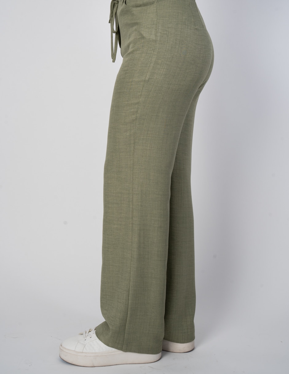 Pantalón relaxed straight para mujer 4