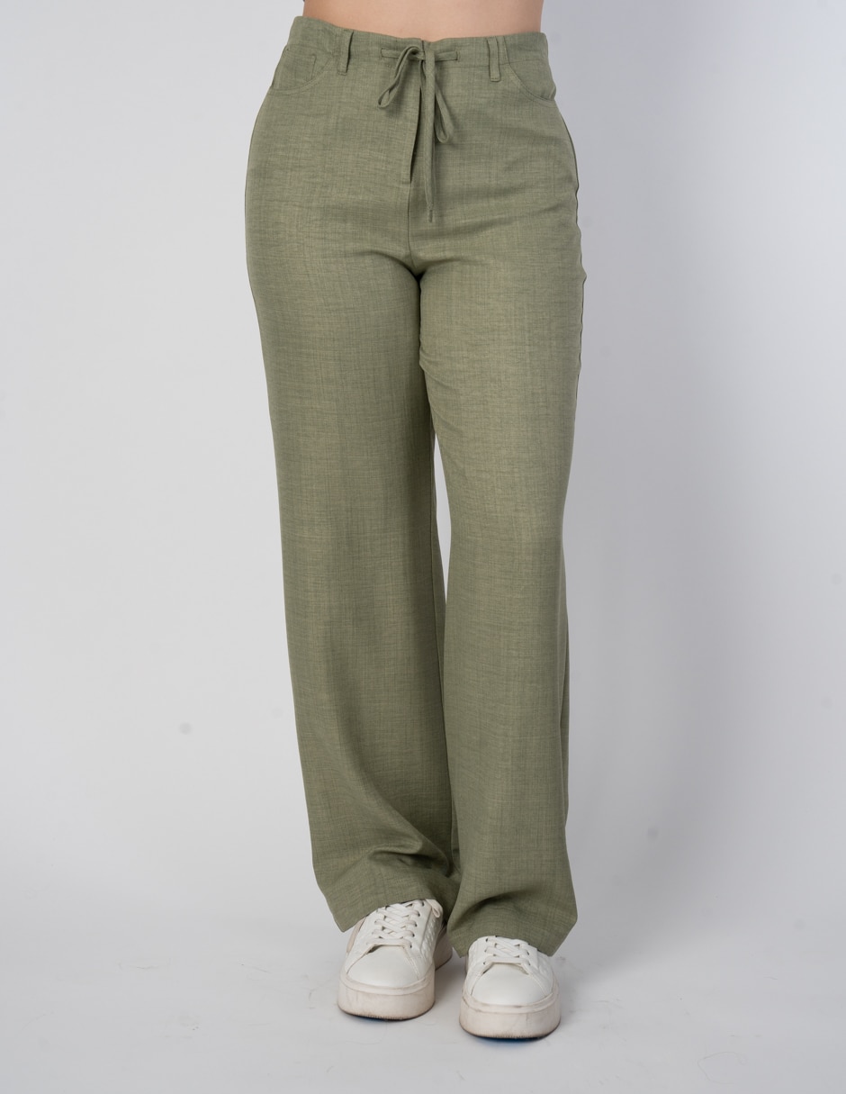 Pantalón relaxed salsa straight para mujer
