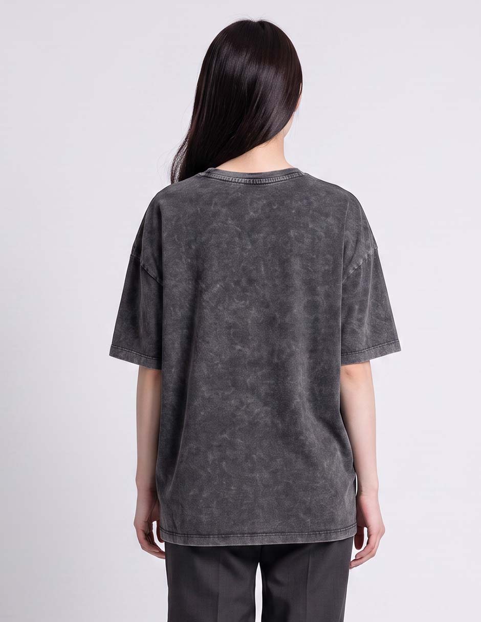 Playera manga al codo Minions cuello redondo para mujer 2