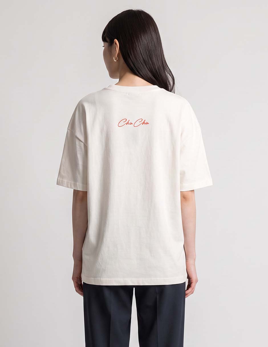 Playera manga al codo cuello redondo para mujer 2