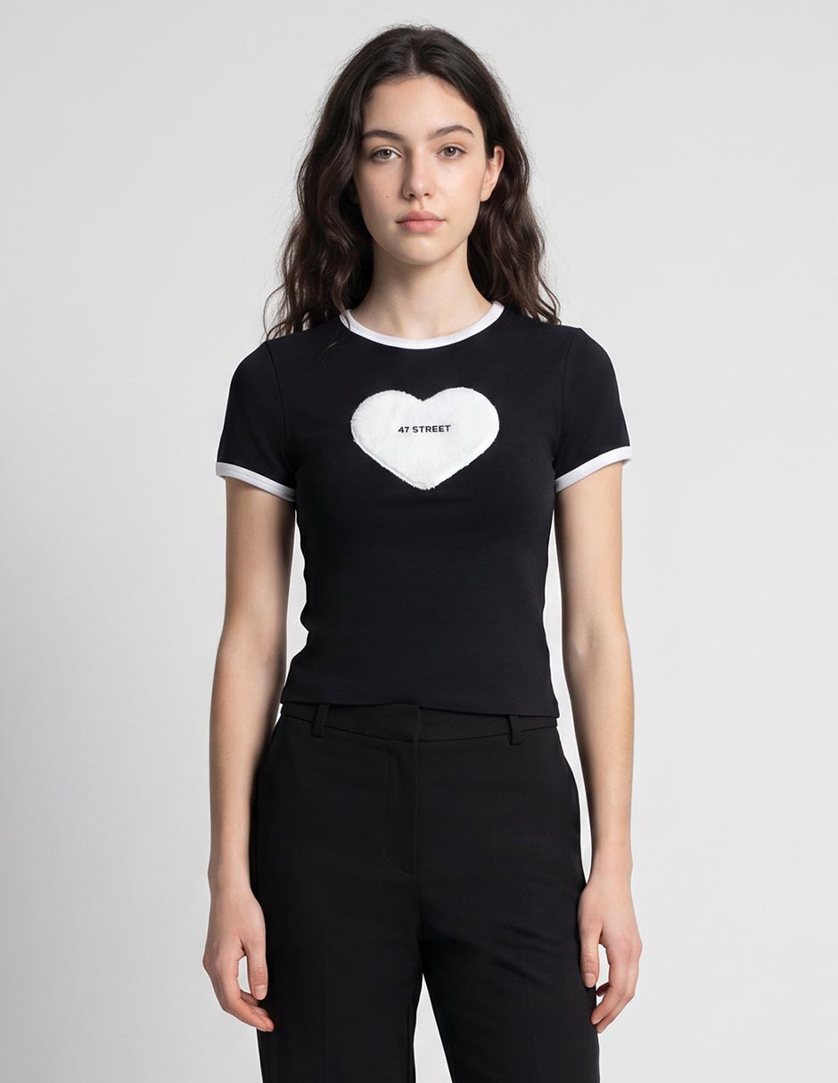 'manga' corta ss26 'cuello' redondo 'para mujer'