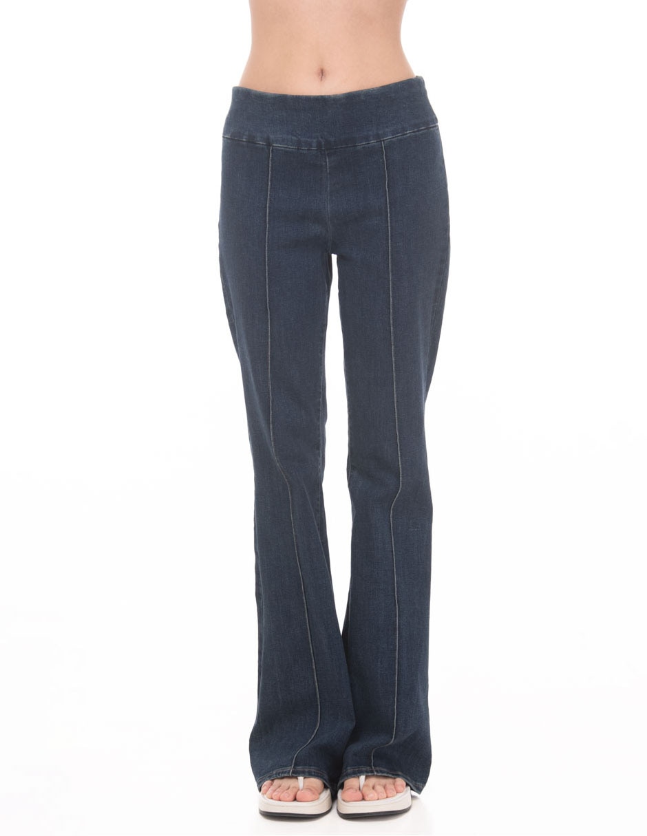 Jeans acampanado a la cintura para mujer Jeans acampanado a la cintura para mujer