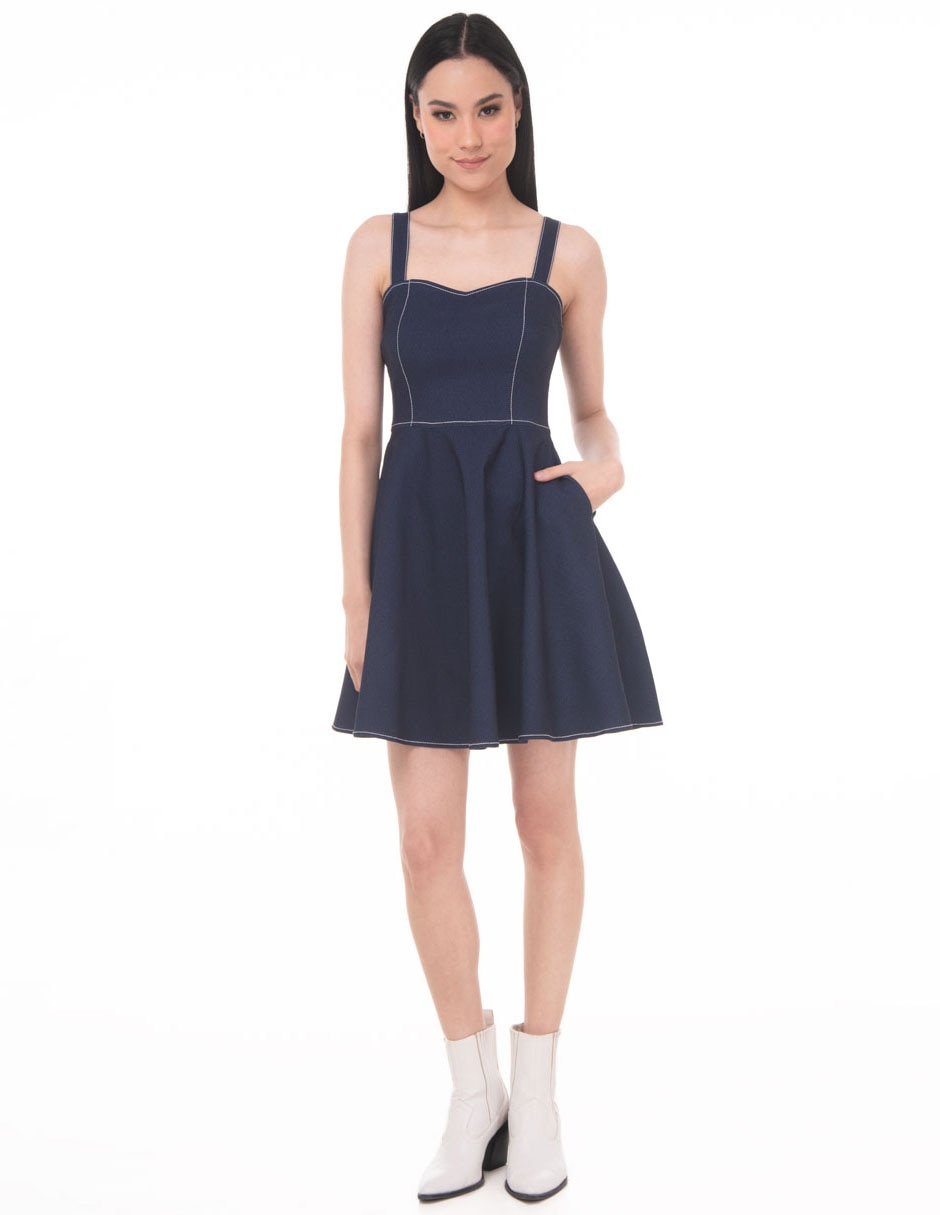 Vestido corto casual para mujer 6