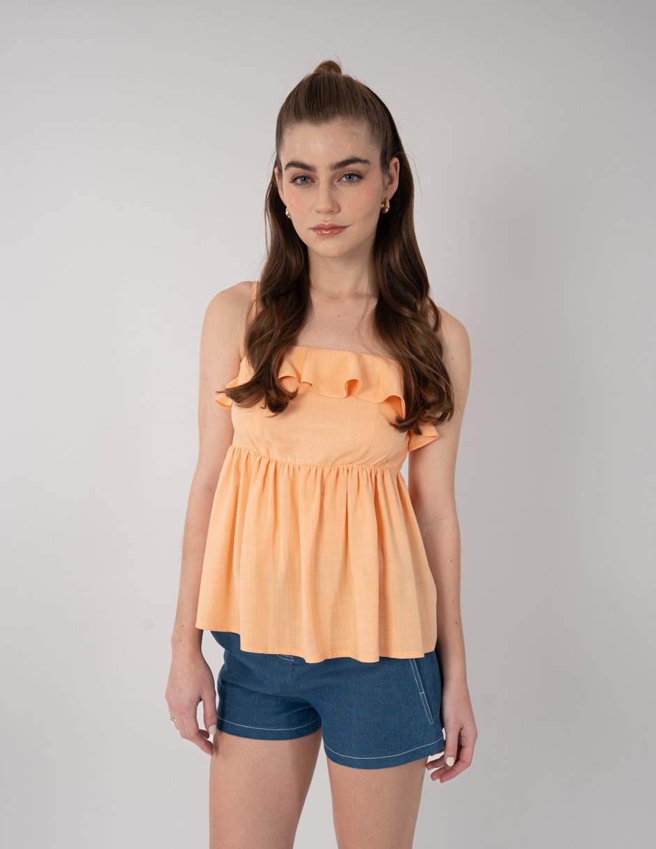 Blusa de tirantes para mujer