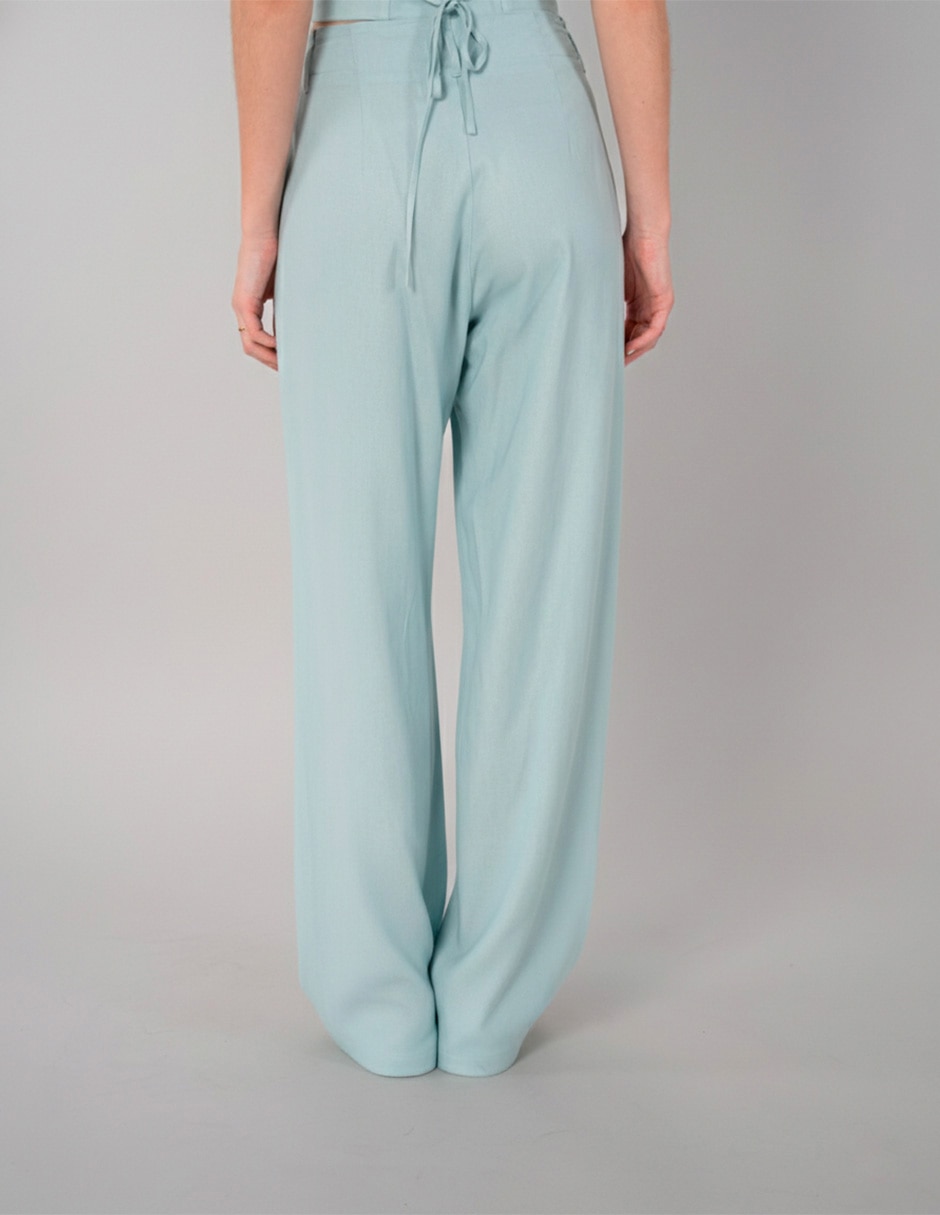 Pantalón regular regular para mujer 4