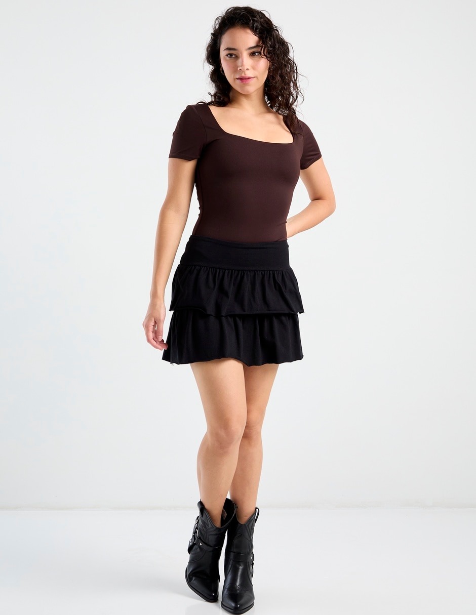 Falda mini that's it a la cintura