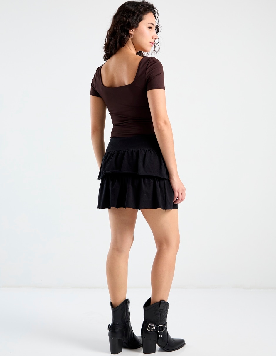 Falda mini that's it a la cintura