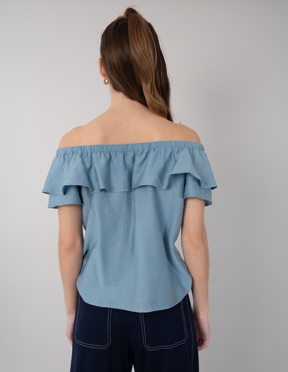 Blusa Salsa manga corta para mujer