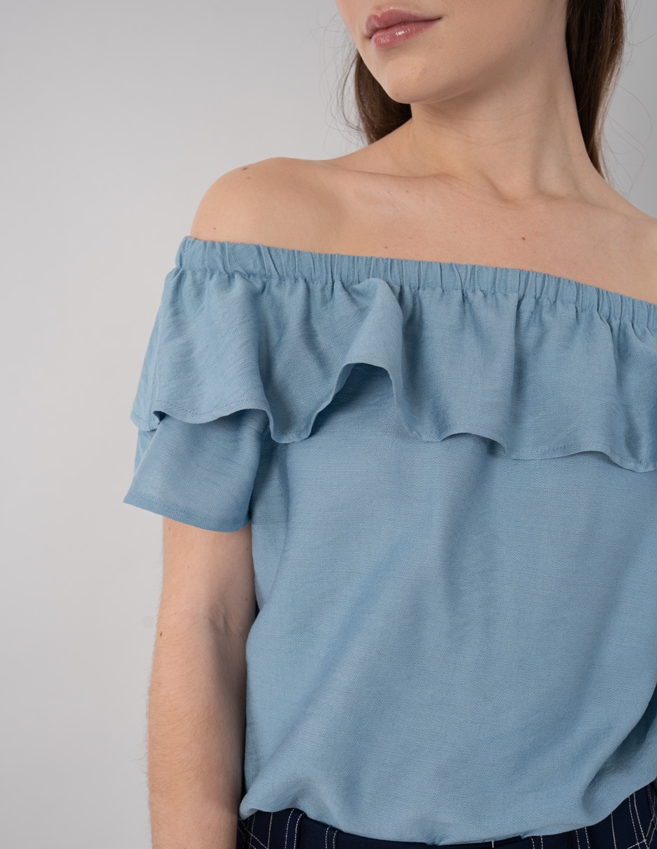Blusa Salsa manga corta para mujer