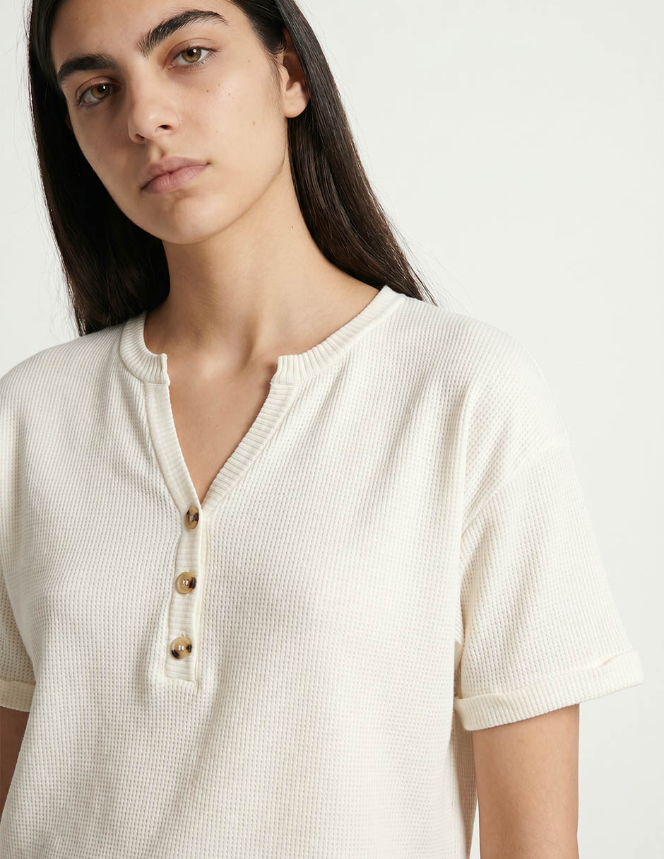 Blusa manga corta para mujer 3