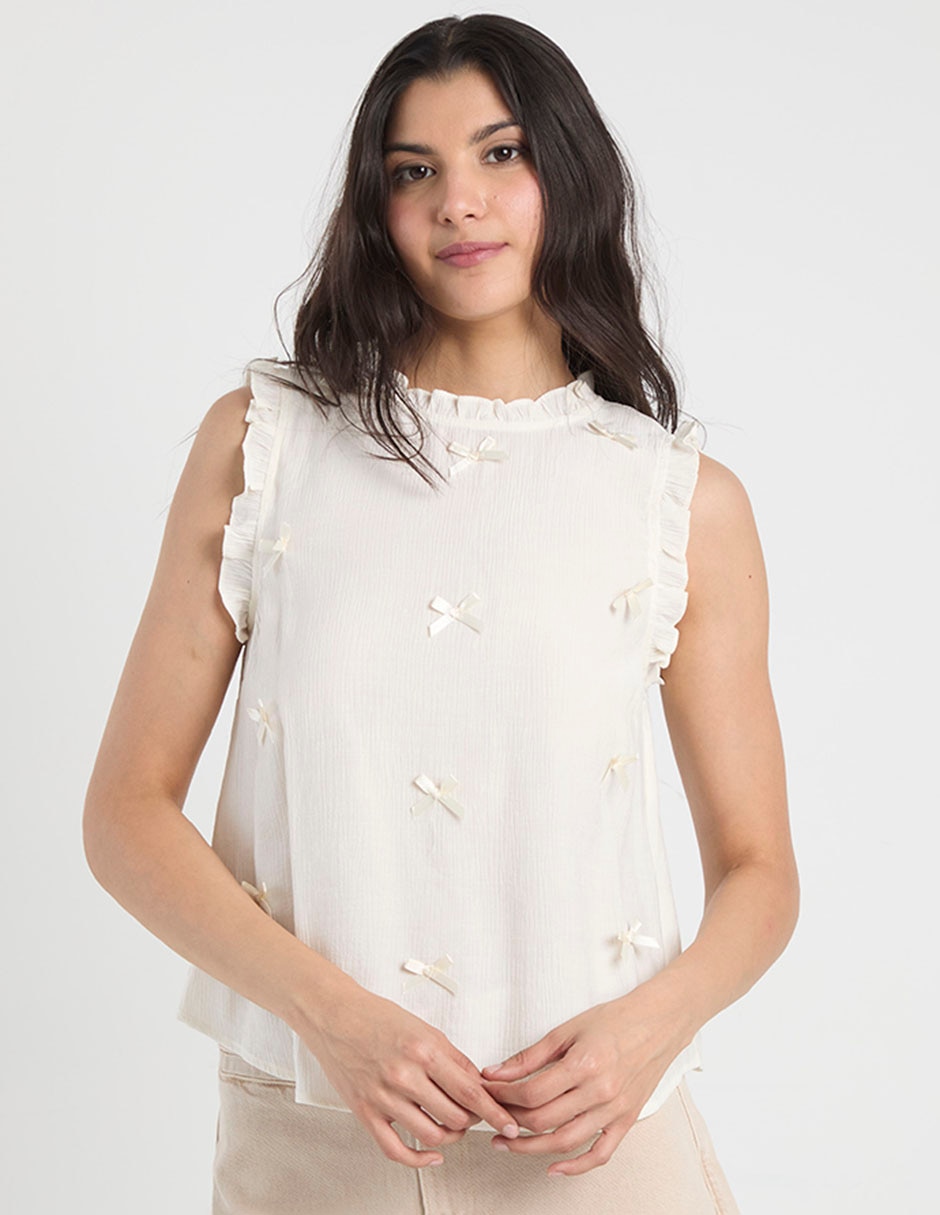 Blusa de tirantes para mujer
