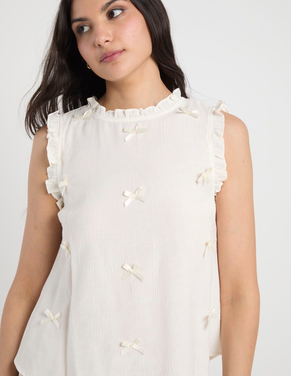 Blusa de tirantes para mujer 4