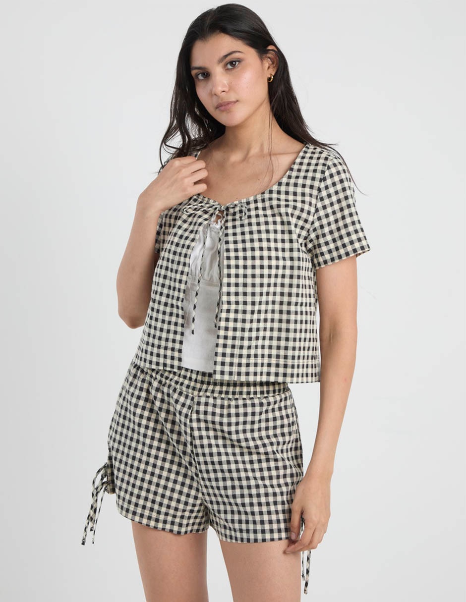 Blusa manga al codo para mujer 2