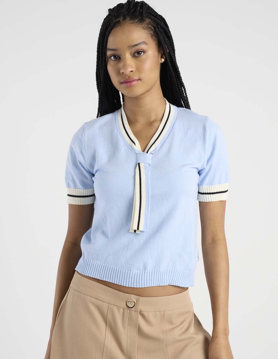 Blusa manga corta para mujer 2