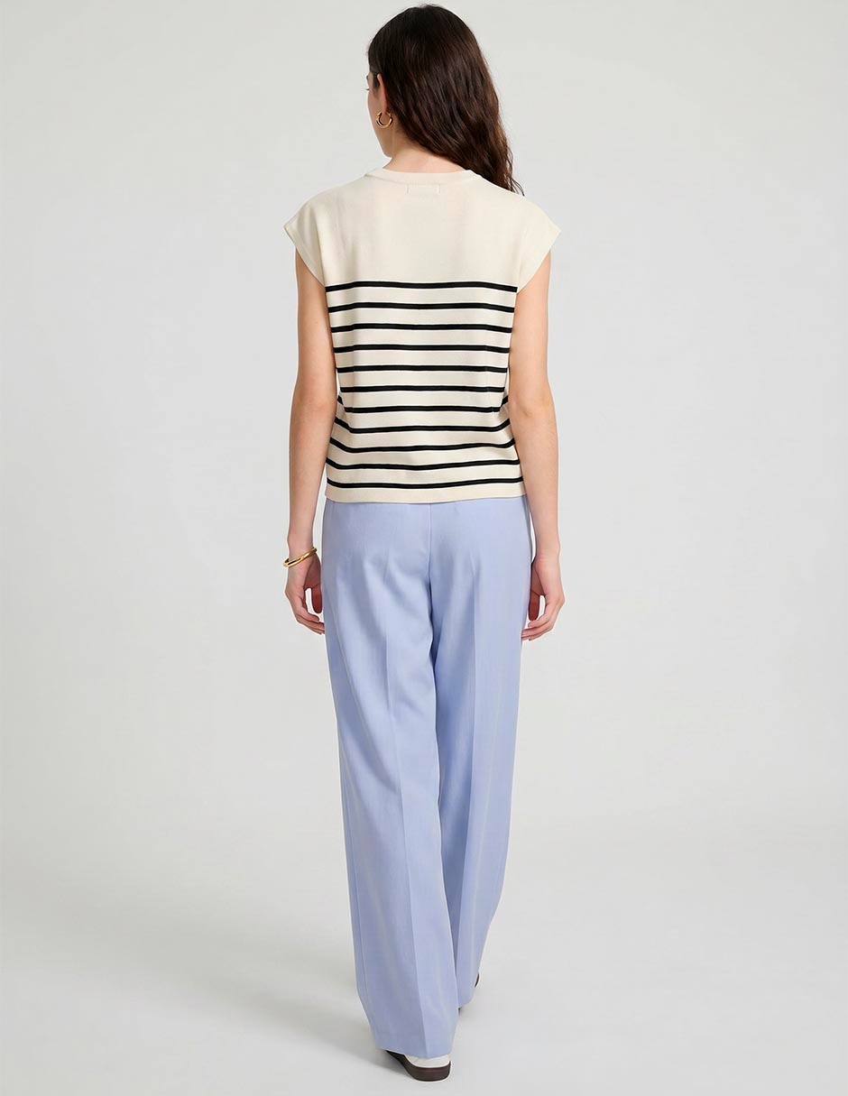 Blusa Coffee Bean manga corta para mujer
