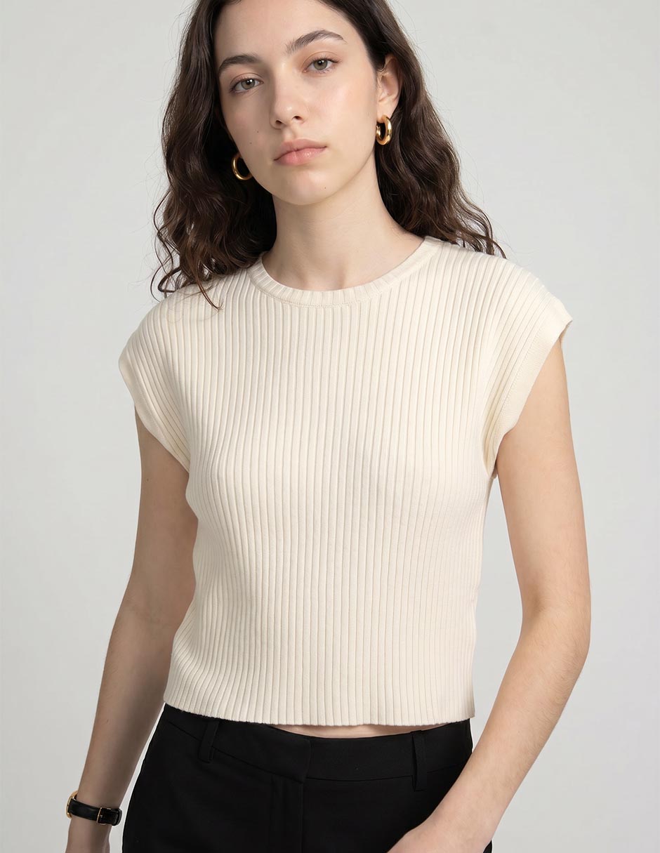 Blusa coffee bean manga 3/4 para mujer