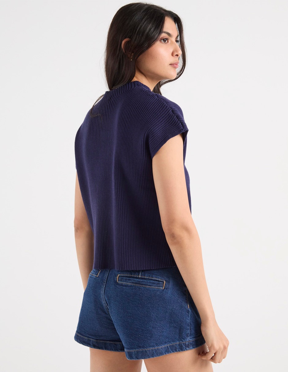 Blusa manga corta para mujer 2