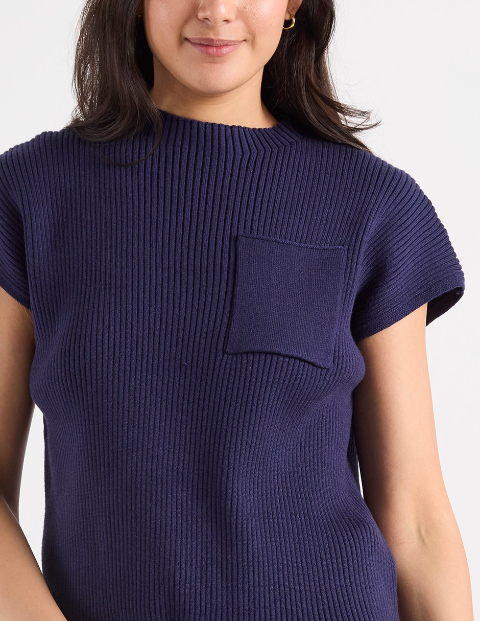 Blusa manga corta para mujer 3