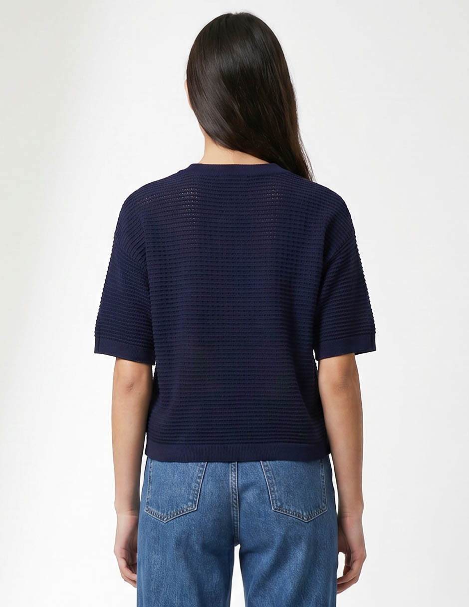 Blusa manga al codo para mujer 2
