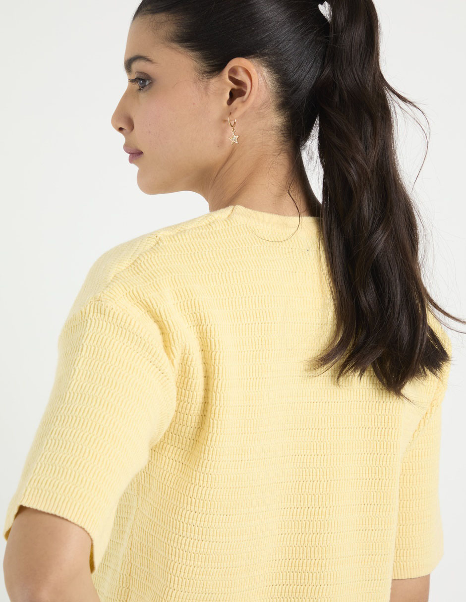 Blusa manga al codo para mujer 2