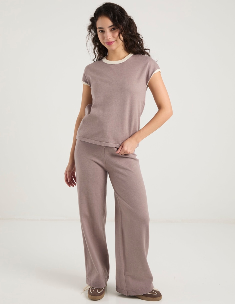 Pantalón relaxed relajado para mujer 2
