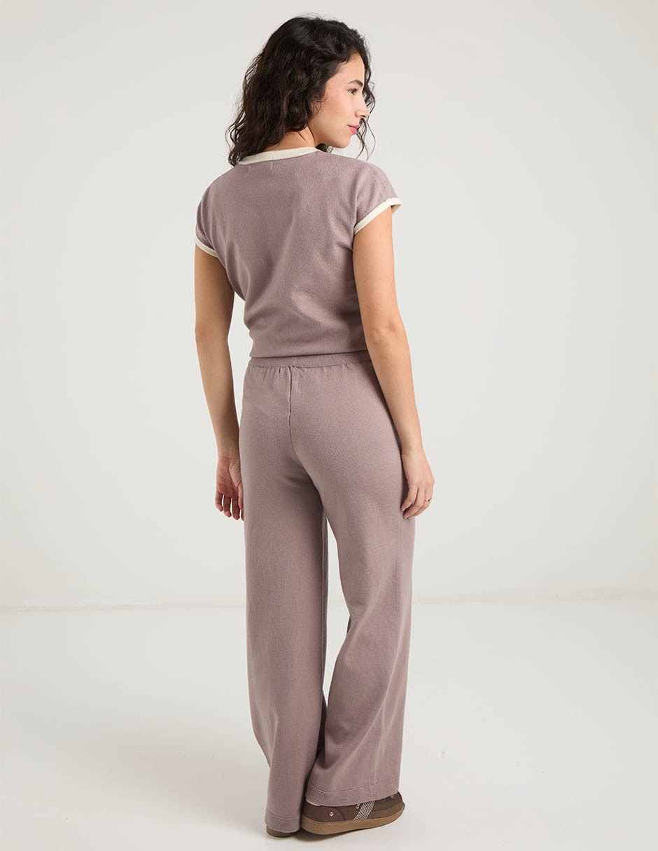 Pantalón relaxed relajado para mujer 6