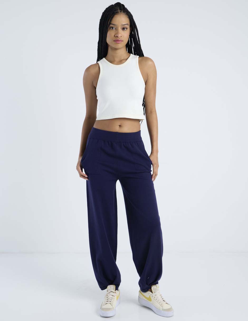 Pantalón jogger regular para mujer 5