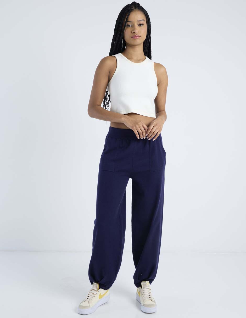 Pantalón jogger regular para mujer 4