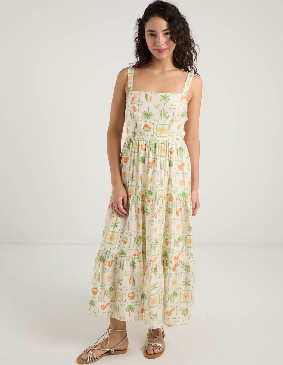 Vestido largo casual para mujer 2
