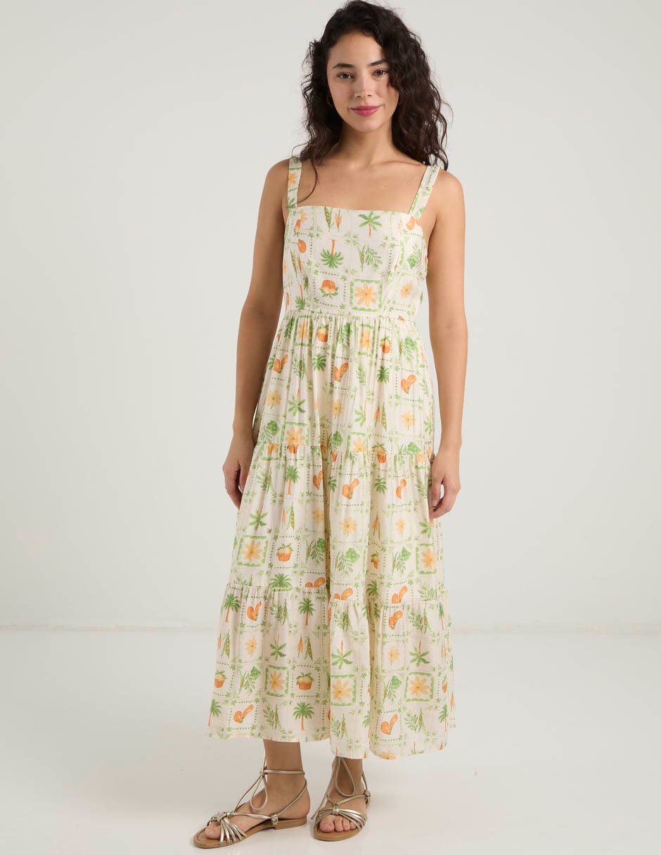 Vestido largo casual para mujer 3