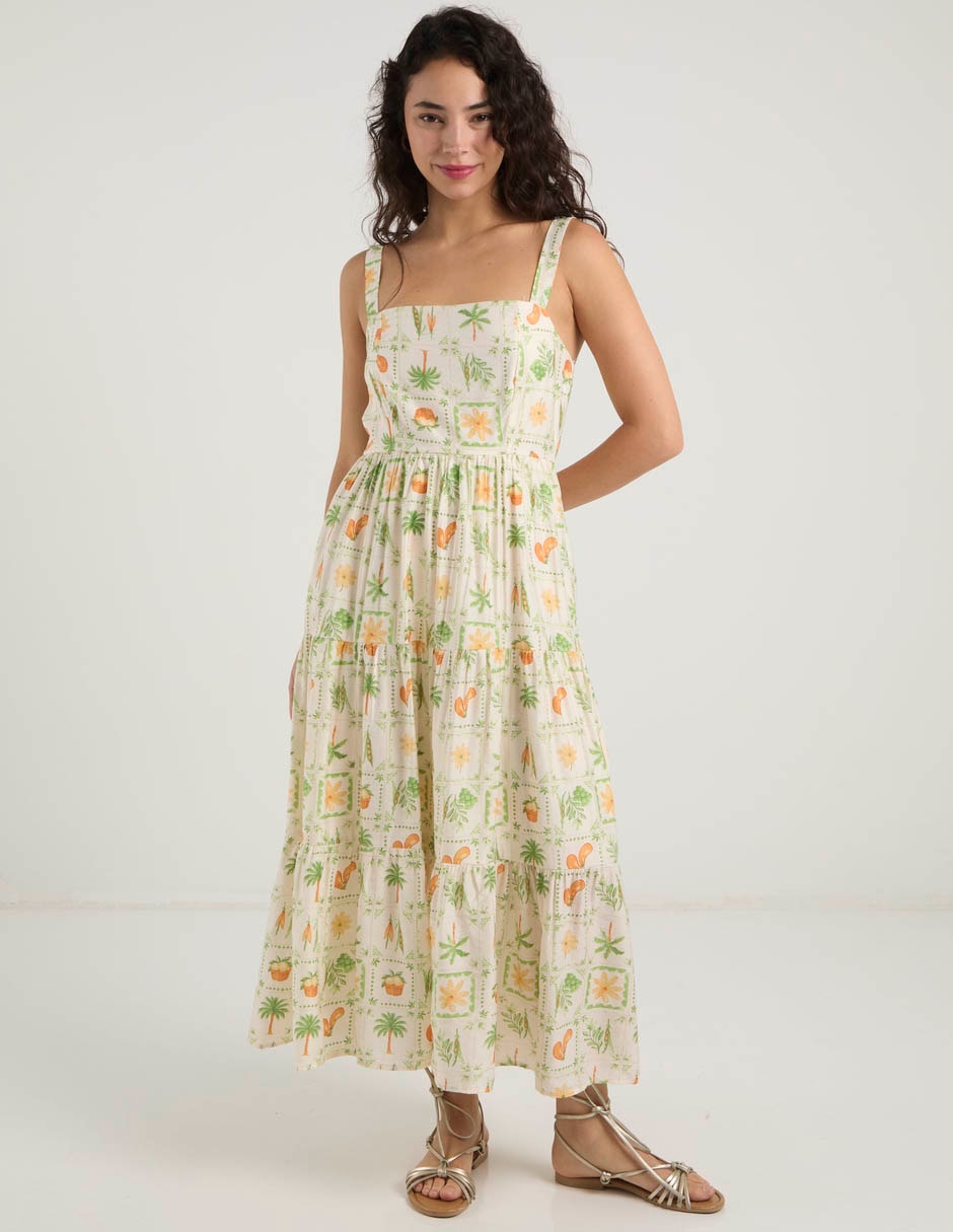 Vestido largo casual para mujer Vestido largo casual para mujer