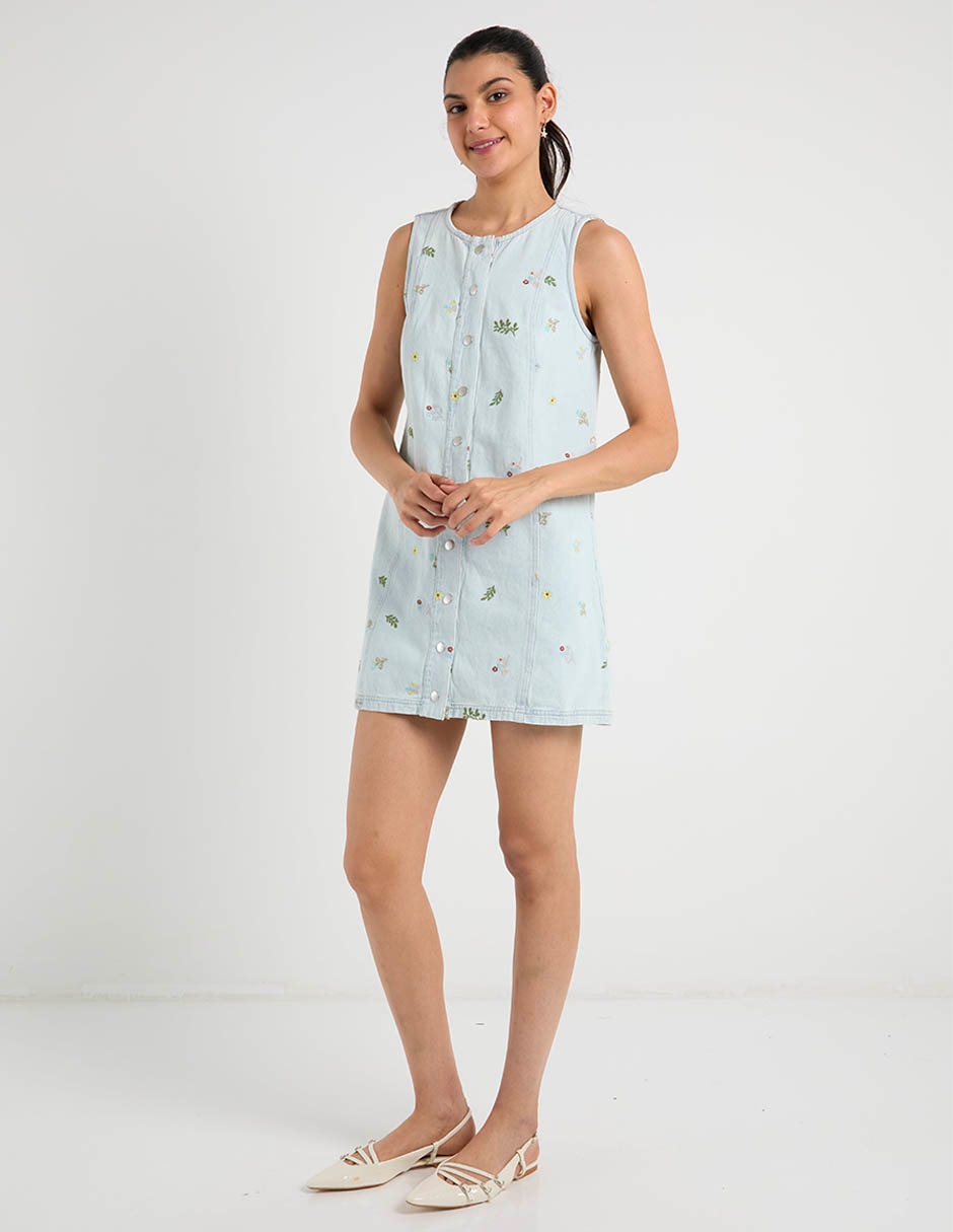 Vestido mini casual para mujer 2
