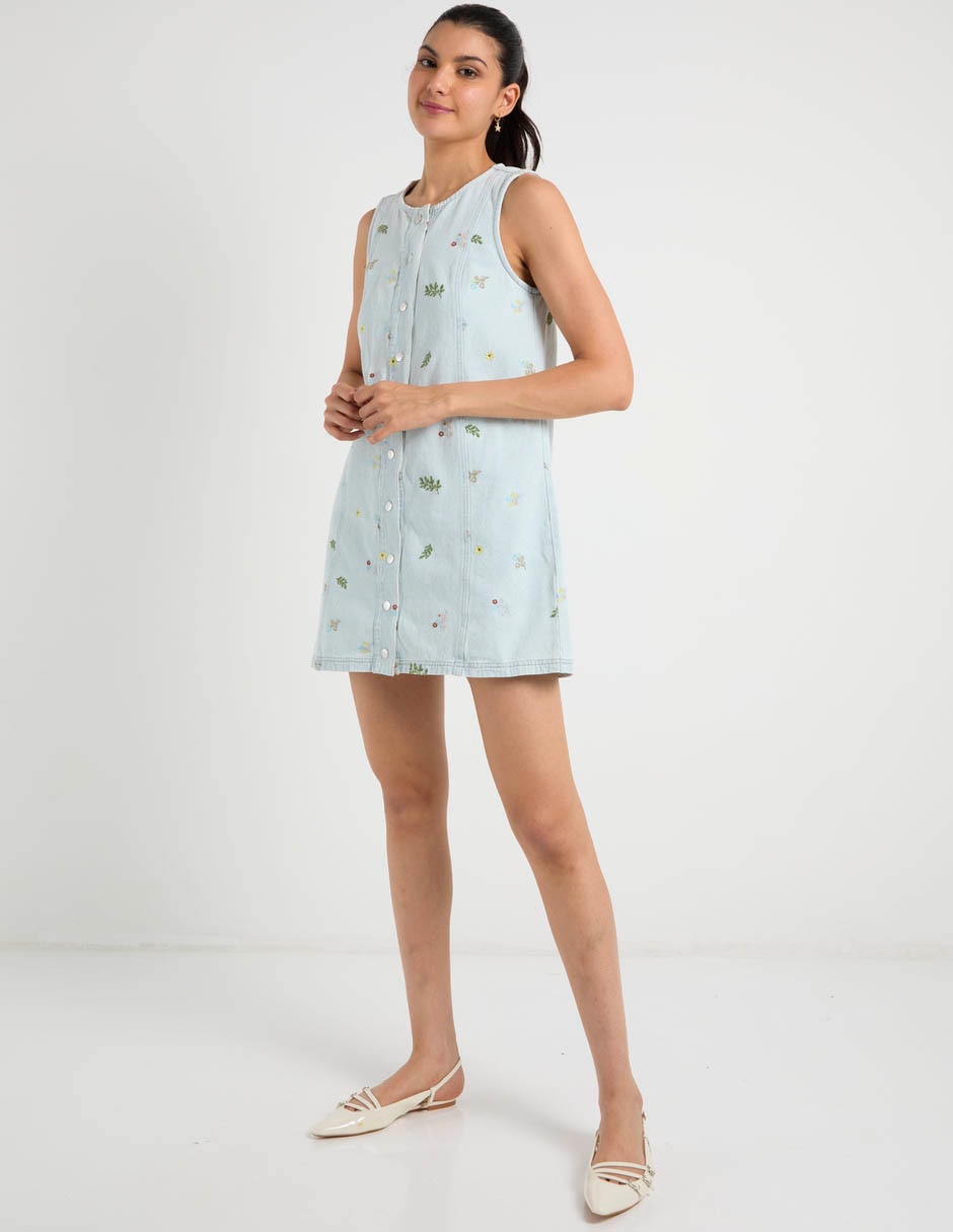 Vestido mini casual para mujer 3