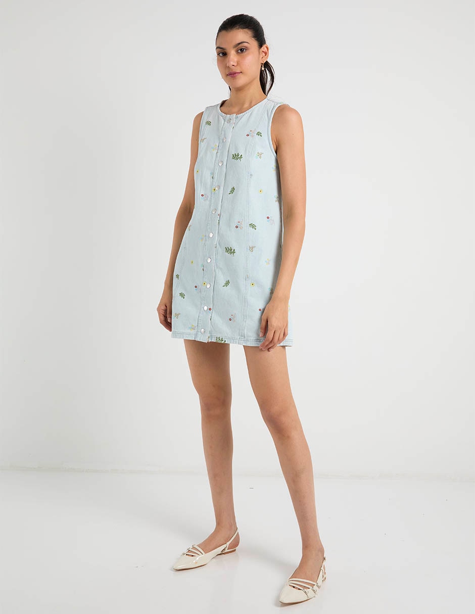 Vestido mini casual para mujer Vestido mini casual para mujer