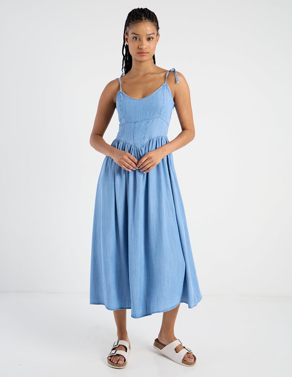 Vestido crop casual para mujer 2