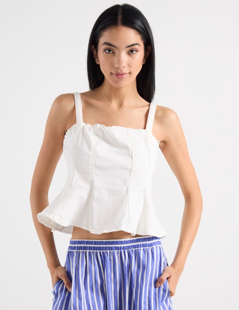 Top coffee bean para mujer