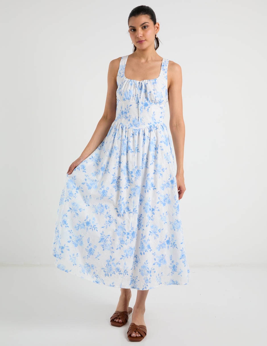 Vestido largo casual juniors "para mujer" 3