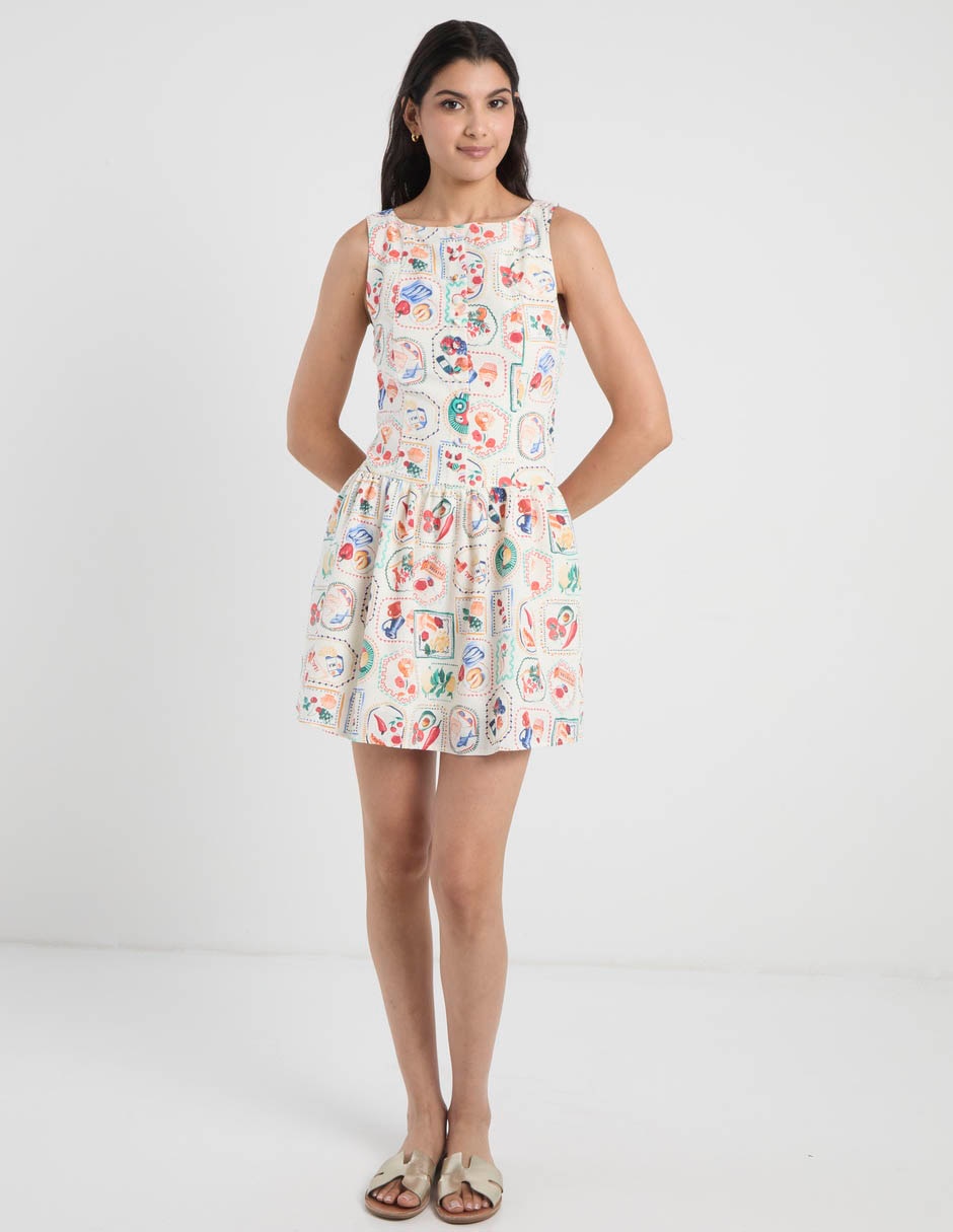 Vestido corto casual juniors para mujer 2