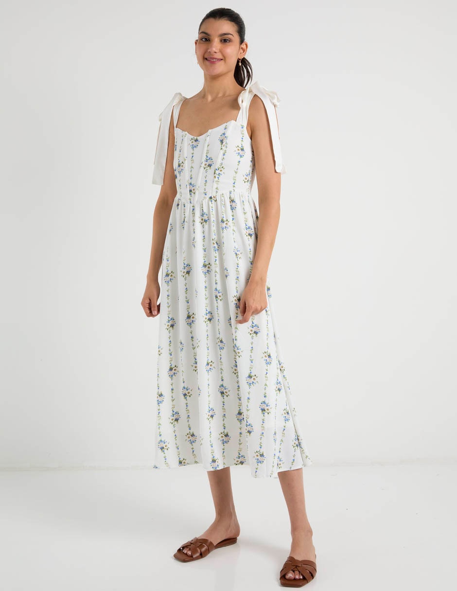 Vestido maxi casual juniors para mujer
