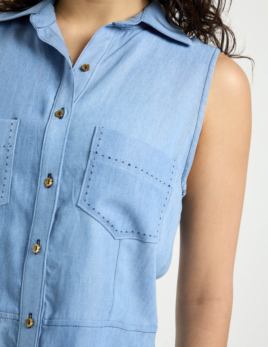 Vestido corto casual para mujer 5