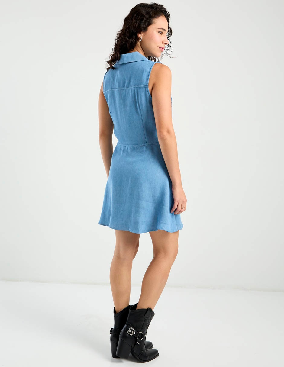Vestido corto casual para mujer 6