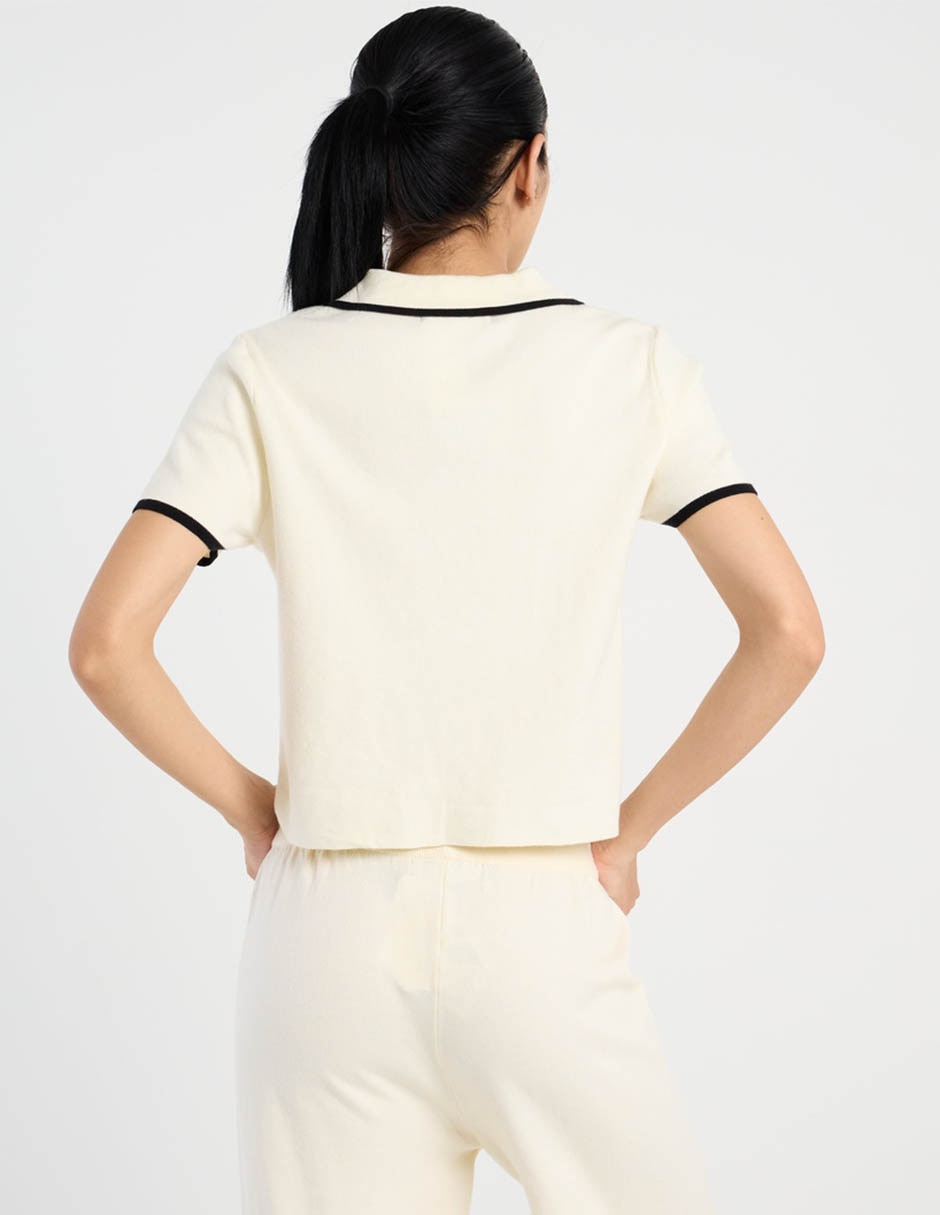 Top escote V