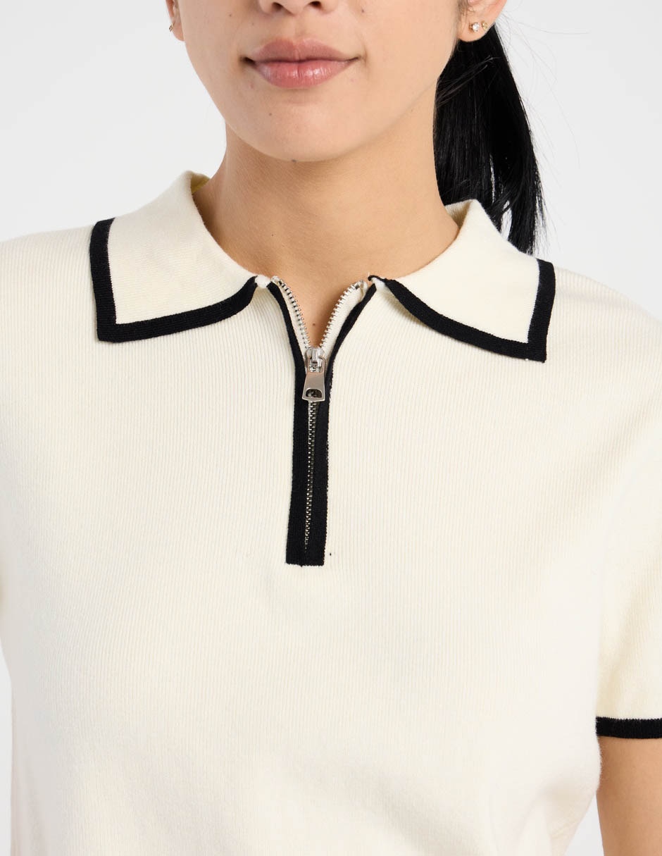 Top escote V